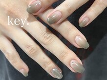 キー(key.)/グラデーションネイル