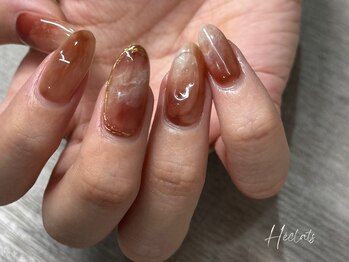 エクラス 銀座(Heclats)/ニュアンス/ぷっくり/ボルドー