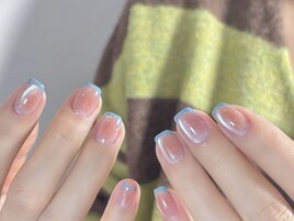 オンブレフレンチ/チーク/水光