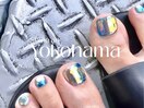 夏におすすめ♪フット氷ネイル