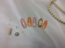 ヴィーナネイル 呉店(VinaNail)/オレンジネイル