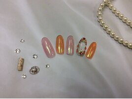 オレンジネイル