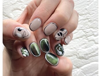 ミネルバネイル(MINERVA nail)/マグネット×個性的アート