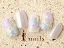 水彩紫陽花ミラーアート ¥10480