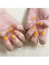 ナナネイル(Nana.Nail)/オレンジネイル