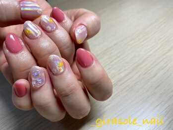 ジラソーレ(girasole)/お花ネイル
