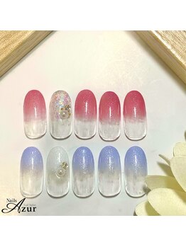 ネイルズアジュール 新潟亀田店(Nails Azur)/ハンド☆定額デザインAコース