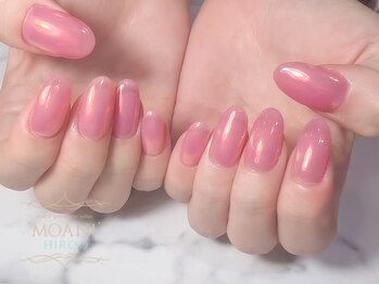 モアニヒロオ 広尾駅前店(MOANI Hiroo)/ちゅるちゅる♪オーロラネイル