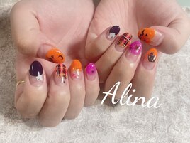 ハロウィンネイル
