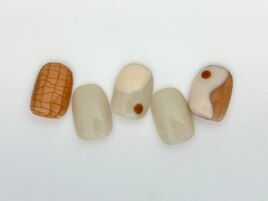 sopoコース5800円ショートネイル