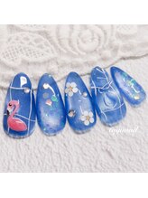 たゆ ネイル(たゆnail)/フラミンゴプールネイル