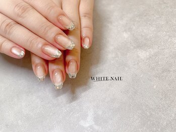 ホワイトネイル 武蔵小杉店(WHITE NAIL)/マグネット/ガラスフレンチ