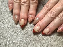 リアン 京都四条河原町店(Lian)/ツイードネイル