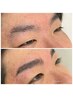 【美眉スタイリング】パーマ+WAX(眉カット・間引き付) 初回特別価格