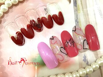 ネイルミュージアム(Nail Museum)/【冬】バレンタインネイル
