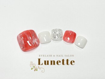 アイラッシュサロン リュネット(Eyelash salon Lunette)/フットサンプルAコース &nbsp;7900円