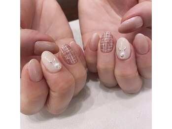 ハーティーネイル hearty nail 溝の口店/うさぎネイル
