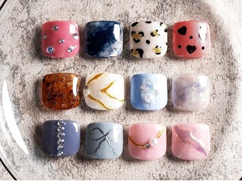 エーネイルズ 心斎橋(A.nails)/親指アート