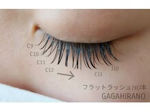 ガガヒラノ(GAGAHIRANO)の雰囲気（多種類のカールデザインをお選び頂けます！）
