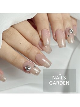 ネイルズガーデン(NAILS GARDEN)/上品ネイル