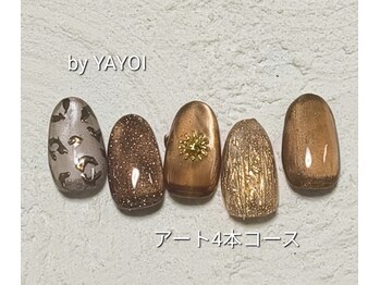 エンジェル 葛飾(ANGEL)/YAYOI アニマルとミラーネイル