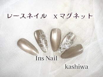 インスネイル(Ins Nail)/レースネイルx マグネット