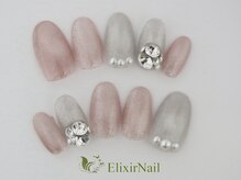 エリクサーネイル 新宿3丁目(Elixir Nail)/定額a シンプル/クーポン使用