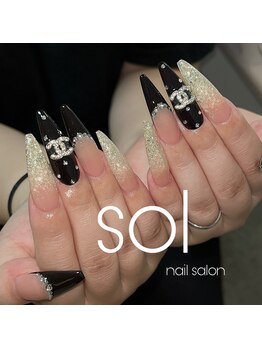 ソル(sol)の写真/【ロングネイル派さんにおすす◎】ロングネイルには自信アリのプライベートサロン*