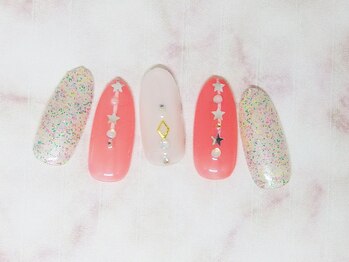 ティーエヌ 名古屋矢場町店/トレンドネイル¥5980