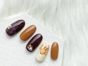 スリー(THREE)/Nov,2020/nail design 