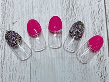 ネイルアンドアイラッシュサロンR/ツイードネイル