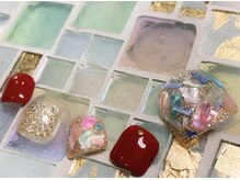 グランディール(Grandir)/カラフルシェルネイル