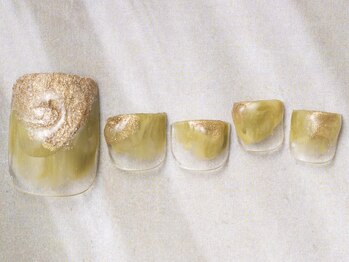 アイネイルズ 天神今泉店(I-nails)/【yuka.t】秋色フット