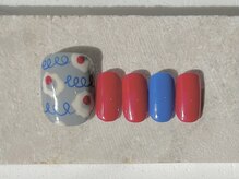 カラ ネイル 中津店(calla nail)/北欧お花デザイン