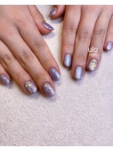 ウロネイルズ(ulo nails)/ホロでうるうるネイルデザイン