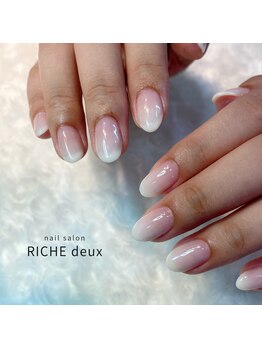 リッシュ ドゥ(RICHE deux)/白グラデーション