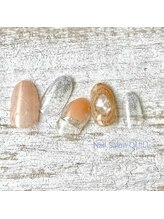 ネイルサロン クイル(QUILL)/８月キラキラ（２）