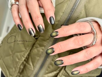 ネイル アトリエ クロリ(nail atelier Coloris)/個性派ニュアンス/マット/ミラー