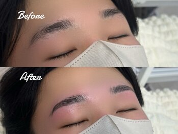 エムズアイブロウ 大和西大寺(M’sアイブロウ)/メンズハリウッドブロウリフト