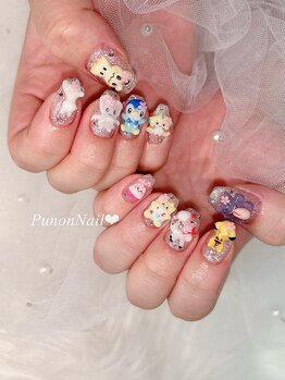 プノンネイル(Punon nail)/ポケモン10体☆