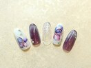 【Takeshita】紫陽花ネイル