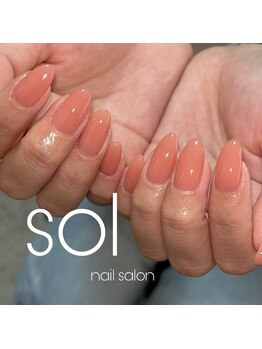 ソル(sol)の写真/ご新規様はお得にワンカラーネイルの施術可能*