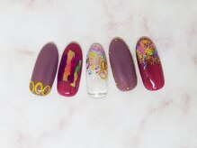 ティーエヌ 名古屋矢場町店/トレンドネイル￥5980