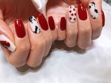 リッチネイル(Rich Nail)/干支の牛柄♪