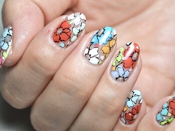 ファン ネイルサロン スクール(Fun)/手書きアート