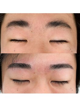 アンドスリー 原宿 表参道店(And Three)/メンズ眉毛WAXスタイリング