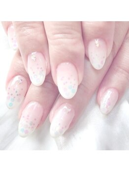ティー クリア ネイルアンドアイラッシュ 中島店(T.Clear Nail & Eyelash)/カラグラデーション