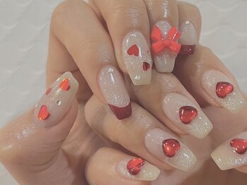 ルナ 烏丸店(Luna)の写真/カラーやパーツの種類が豊富だからお好みのデザインがきっと見つかる♪長さ出しもOKで理想の指先を実現☆