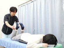 宮崎整体院の雰囲気（【歪み検査】で施術前後の違いをハッキリとお見せしています◎）