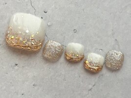Foot定額 Designネイル